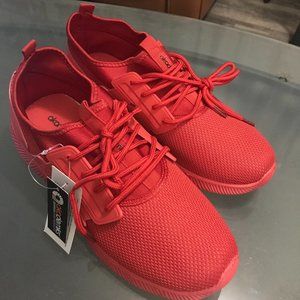 Men's Akademiks Sonic Men's Sneakers- Red Size 10